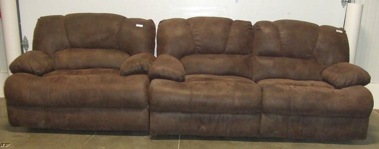 image for item 1045 Lane double reclining sofa
