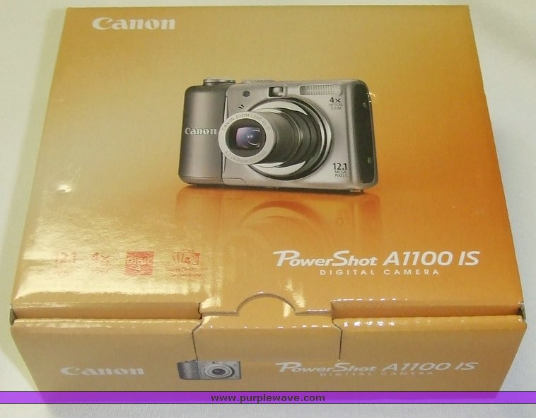 image for item 1090 Canon Powershot A1100 IS 12.1mp digital camera