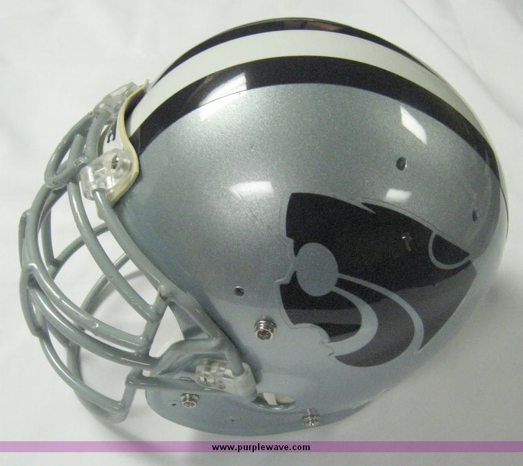 image for item 1104 K-State helmet signed by Bill Snyder