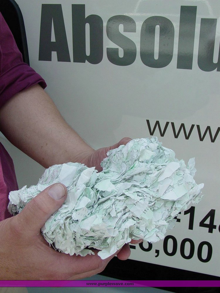 image for item 1116 Onsite document destruction services