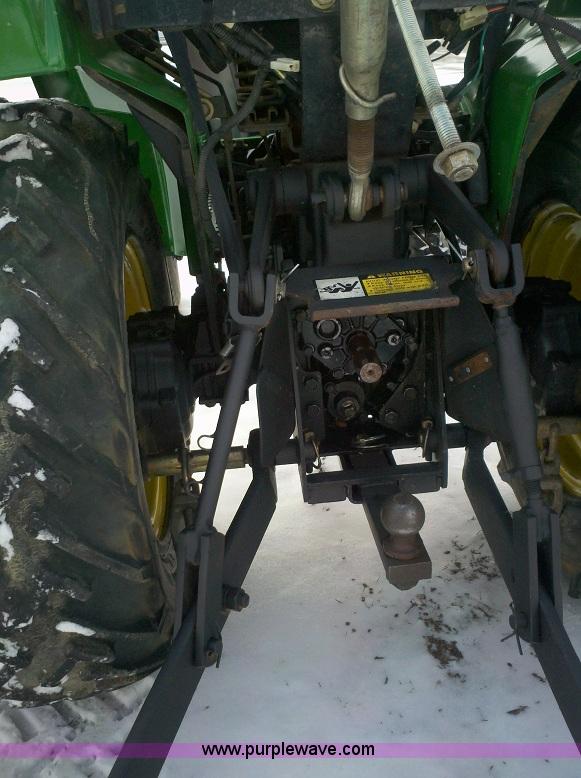 image for item A1807 John Deere 4100 MFWD compact tractor