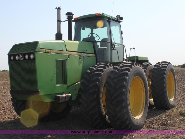 image for item A2714 1995 John Deere 8770 4WD tractor