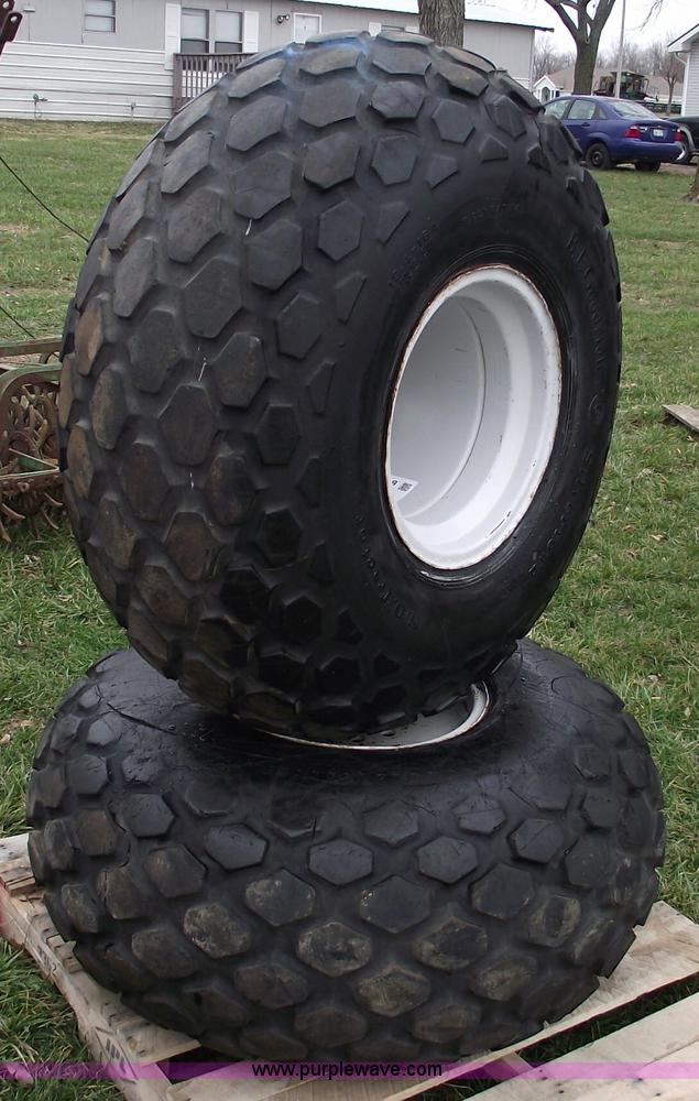 image for item B6026 (2) BF Goodrich tires on wheels