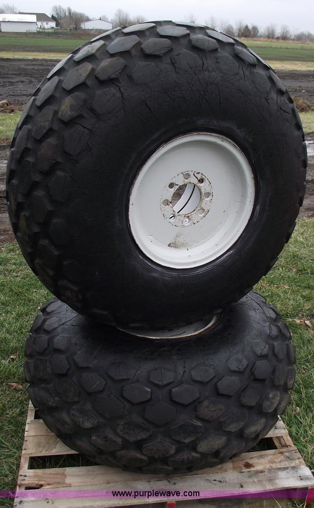 image for item B6026 (2) BF Goodrich tires on wheels