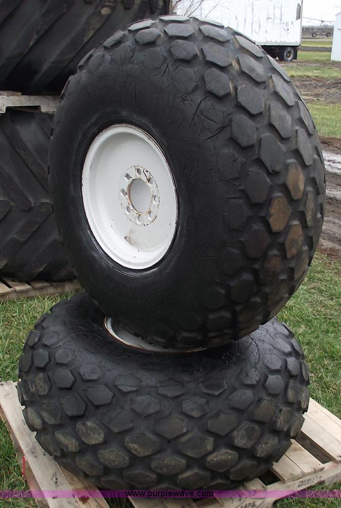 image for item B6026 (2) BF Goodrich tires on wheels