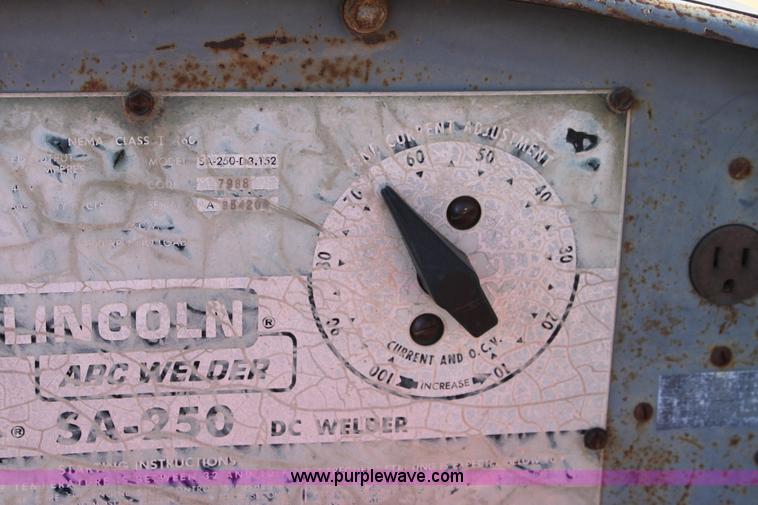 image for item B8792 Lincoln SA250 DC welder/generator