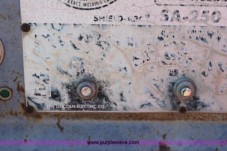 image for item B8792 Lincoln SA250 DC welder/generator