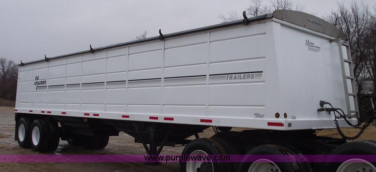image for item C5955 2009 Maurer 36' hopper trailer