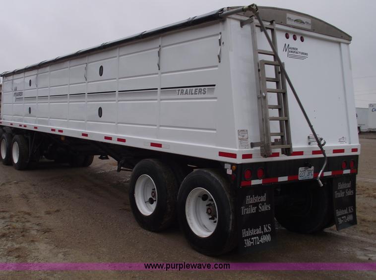 image for item C5955 2009 Maurer 36' hopper trailer