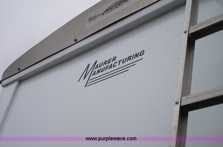 image for item C5955 2009 Maurer 36' hopper trailer