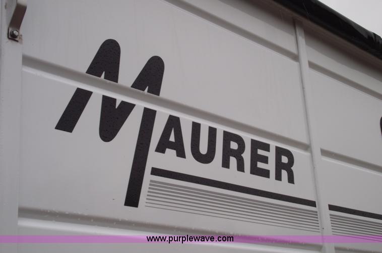 image for item C5955 2009 Maurer 36' hopper trailer