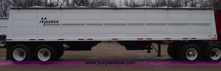 image for item C5956 2009 Maurer 36' hopper trailer
