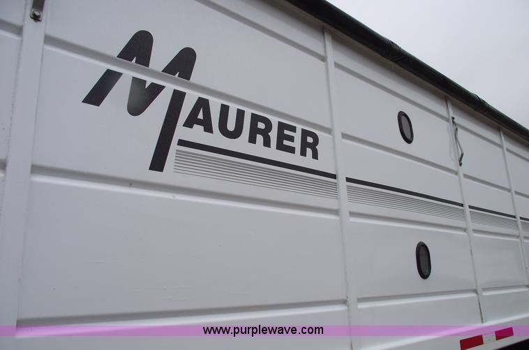 image for item C5956 2009 Maurer 36' hopper trailer