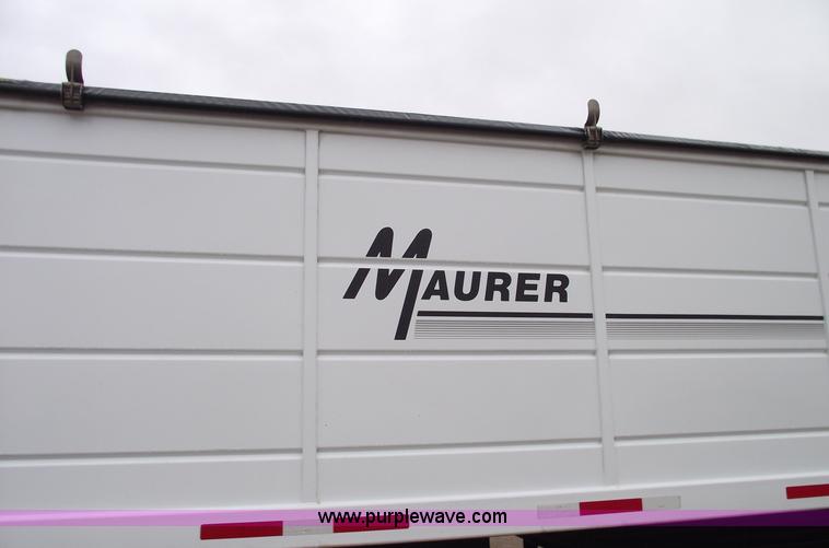 image for item C5956 2009 Maurer 36' hopper trailer