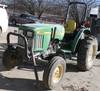 John Deere 5210 tractor 803 hours on meter John Deere four cylinder diesel engine 9F 3R gears Three ...