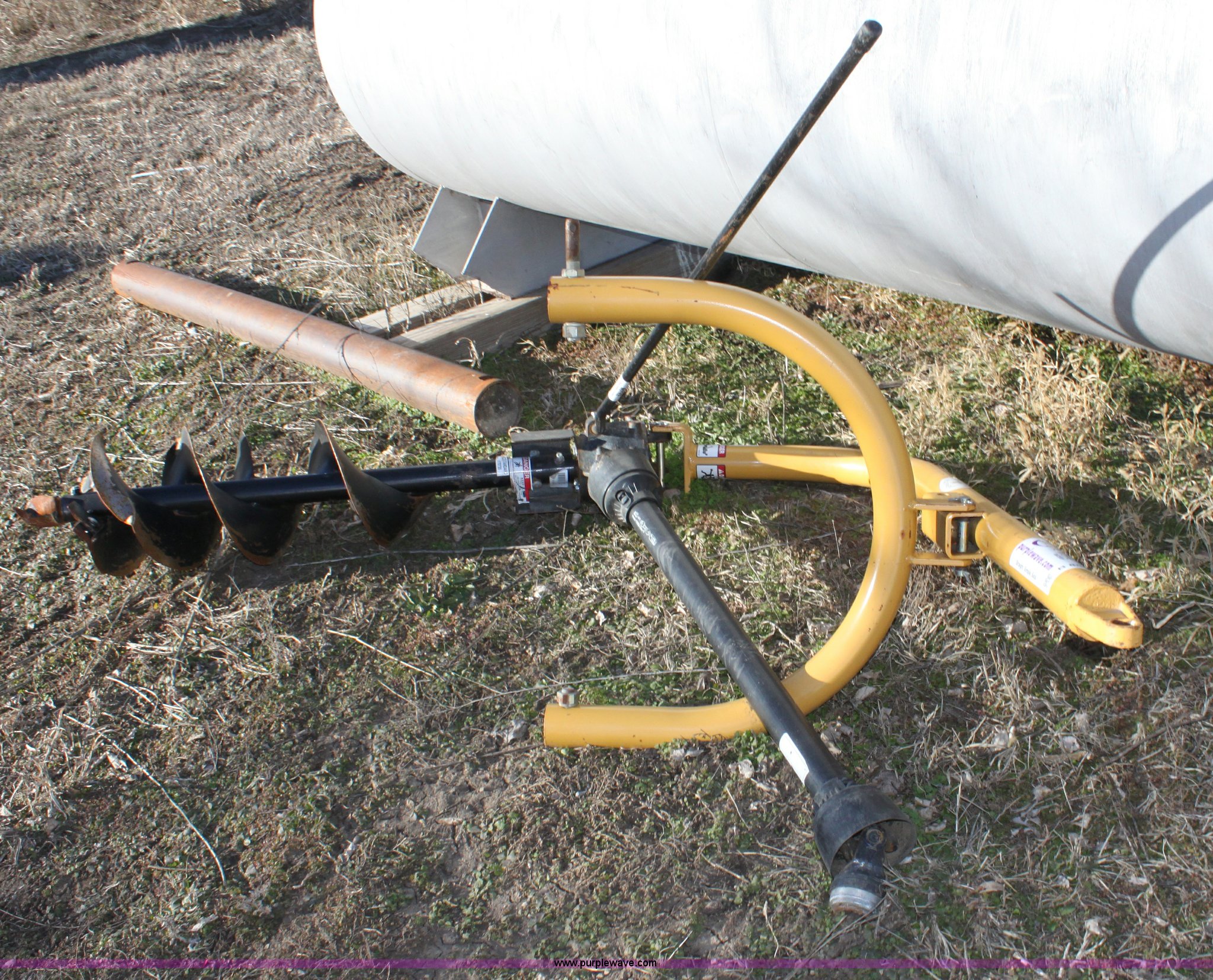 Farm Star three point auger in Towanda, KS Item B8800 sold Purple Wave
