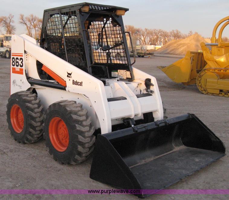 image for item A6021 1999 Bobcat 863 Turbo Advantage series skid steer