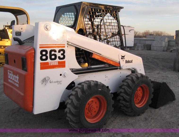 image for item A6021 1999 Bobcat 863 Turbo Advantage series skid steer