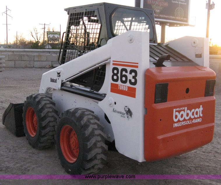 image for item A6021 1999 Bobcat 863 Turbo Advantage series skid steer