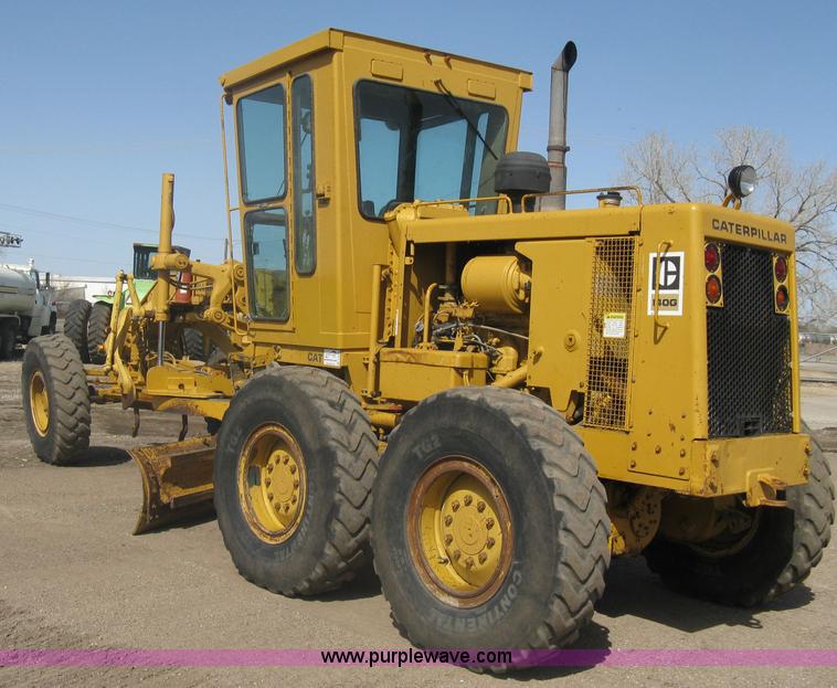 image for item A6078 1984 Caterpillar 140G motor grader