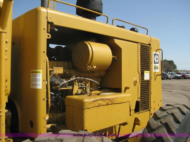 image for item A6078 1984 Caterpillar 140G motor grader