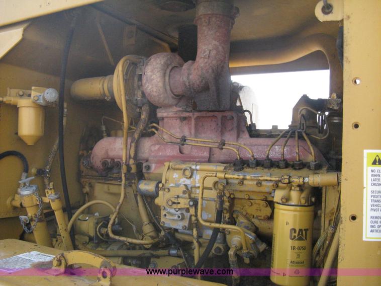 image for item A6078 1984 Caterpillar 140G motor grader