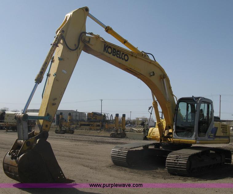 image for item A6084 2002 Kobelco SK250LC Dynamic Acera excavator