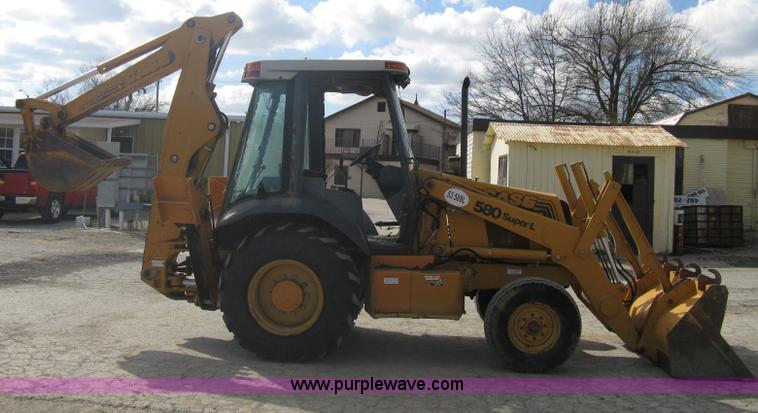 image for item A6095 1995 Case 580 Super L backhoe