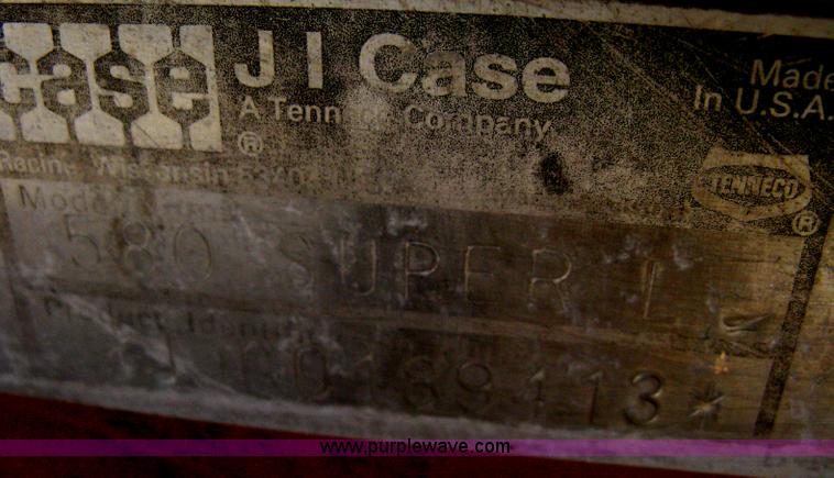 image for item A6095 1995 Case 580 Super L backhoe