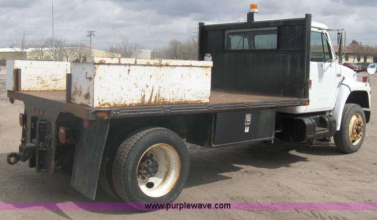 image for item A6097 1988 International 1954 flatbed truck