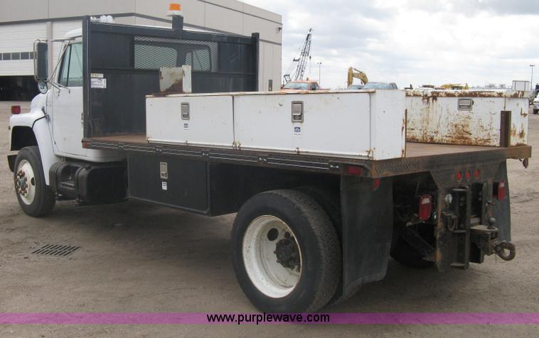image for item A6097 1988 International 1954 flatbed truck