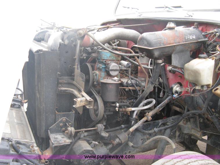 image for item A6097 1988 International 1954 flatbed truck