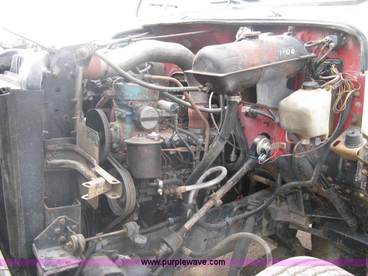 image for item A6097 1988 International 1954 flatbed truck