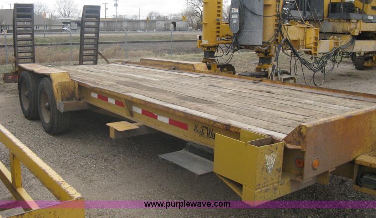 image for item A6101 1997 Redi Haul tandem axle equipment trailer