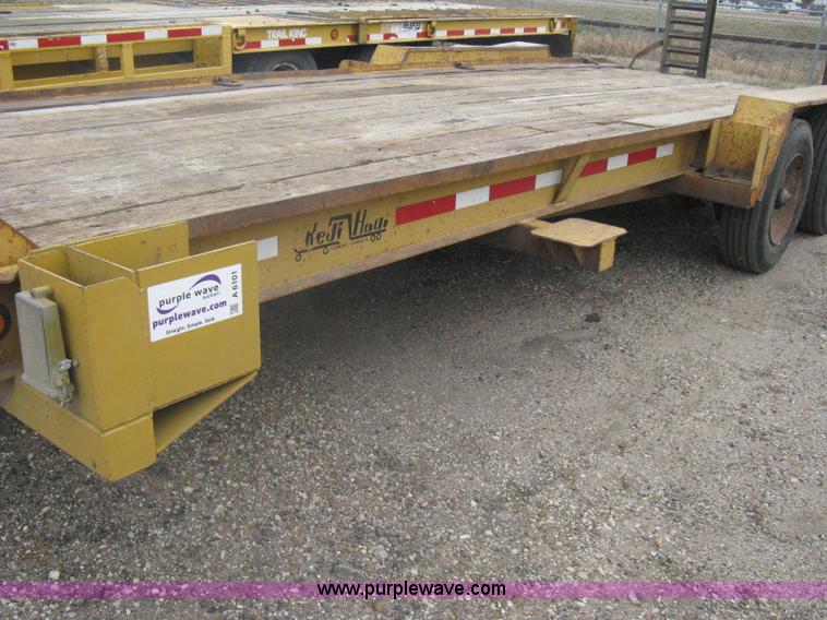 image for item A6101 1997 Redi Haul tandem axle equipment trailer