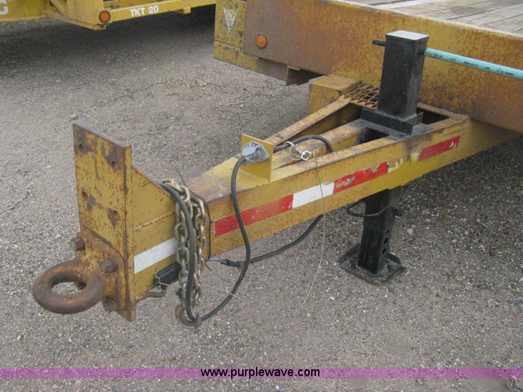 image for item A6101 1997 Redi Haul tandem axle equipment trailer