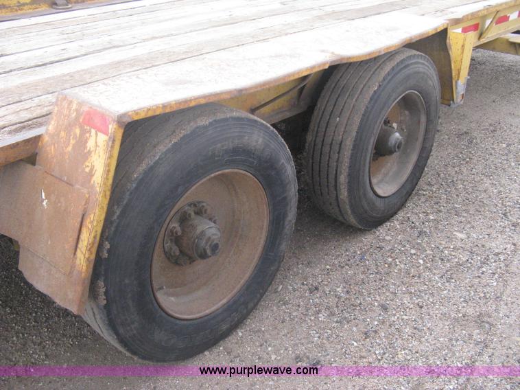 image for item A6101 1997 Redi Haul tandem axle equipment trailer