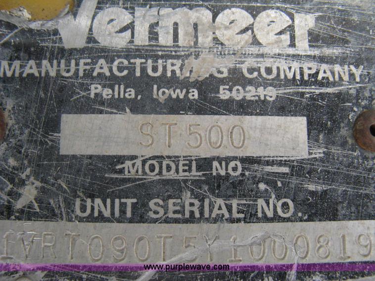 image for item A6103 Vermeer ST500 mud pump