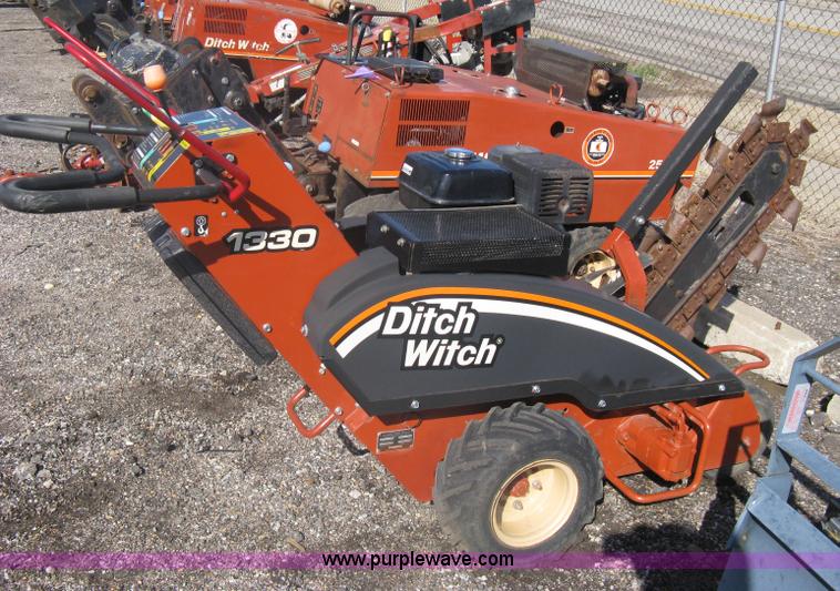 image for item A6107 2005 Ditch Witch 1330 walk behind trencher