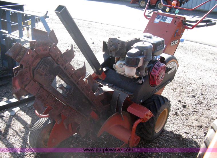 image for item A6107 2005 Ditch Witch 1330 walk behind trencher