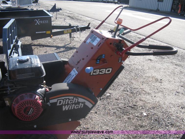 image for item A6107 2005 Ditch Witch 1330 walk behind trencher