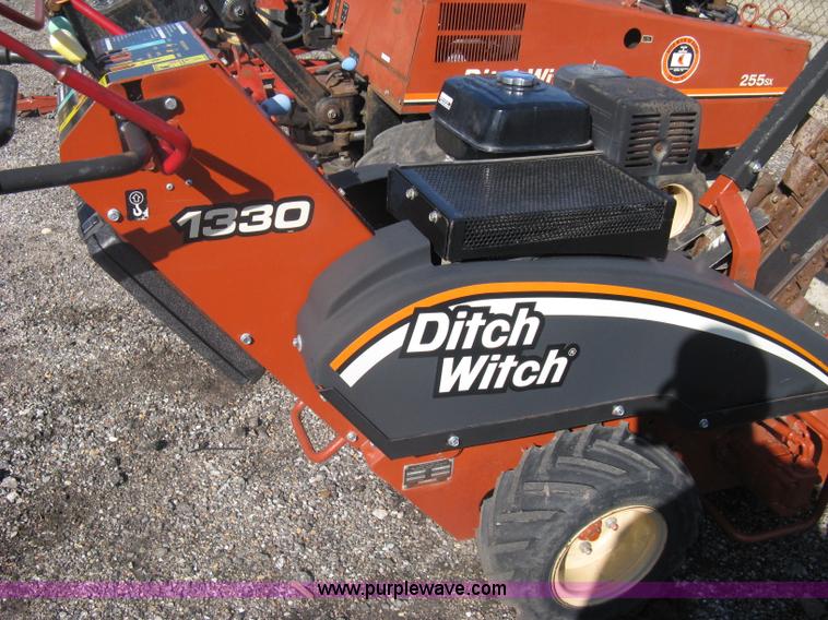 image for item A6107 2005 Ditch Witch 1330 walk behind trencher