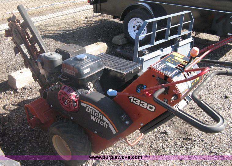 image for item A6107 2005 Ditch Witch 1330 walk behind trencher