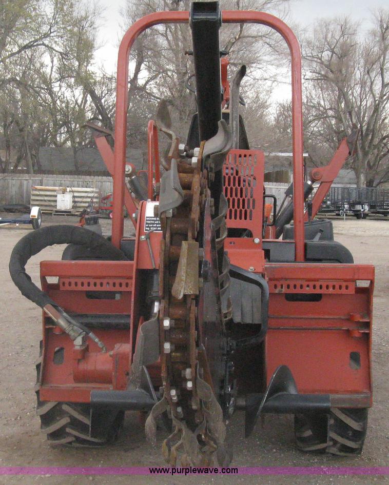 image for item A6115 2004 Ditch Witch RT55H backhoe trencher
