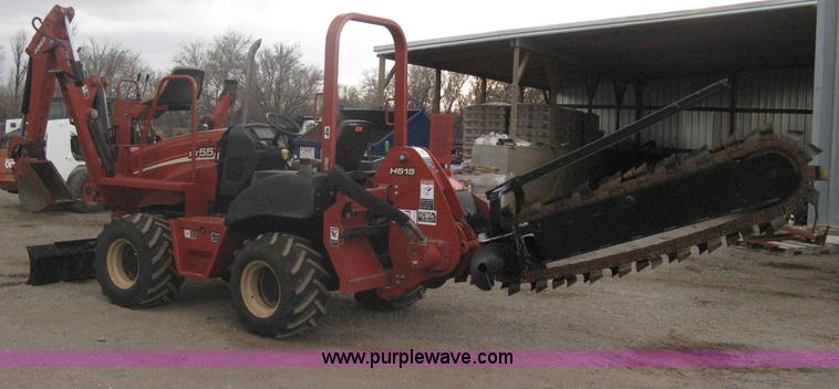image for item A6115 2004 Ditch Witch RT55H backhoe trencher