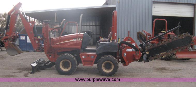 image for item A6115 2004 Ditch Witch RT55H backhoe trencher