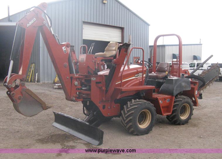 image for item A6115 2004 Ditch Witch RT55H backhoe trencher