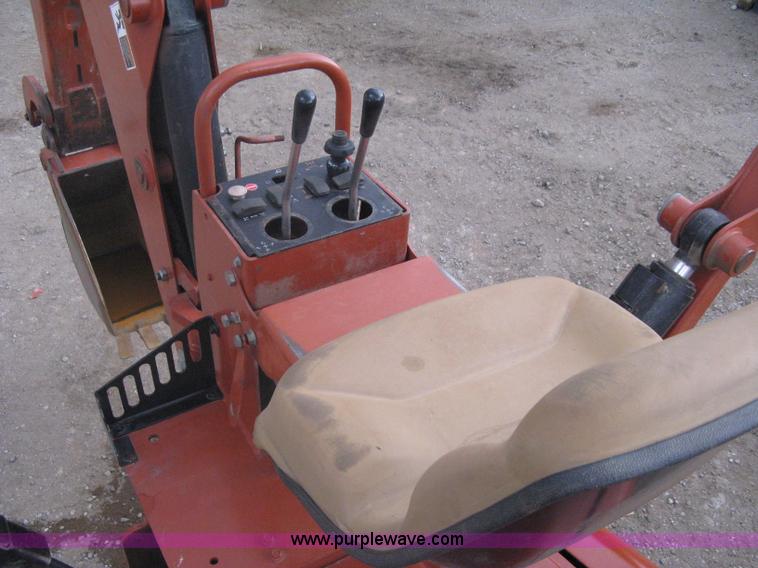 image for item A6115 2004 Ditch Witch RT55H backhoe trencher