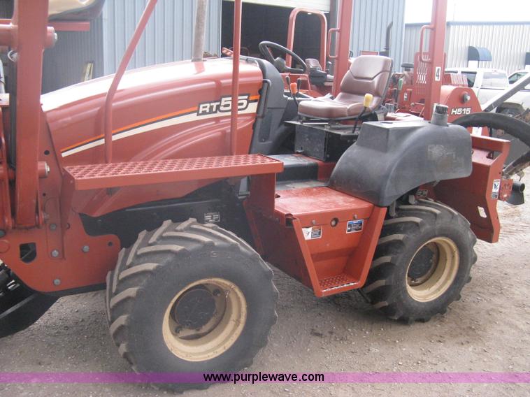 image for item A6115 2004 Ditch Witch RT55H backhoe trencher
