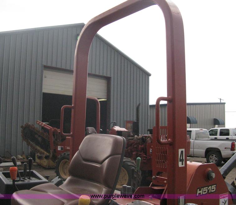 image for item A6115 2004 Ditch Witch RT55H backhoe trencher